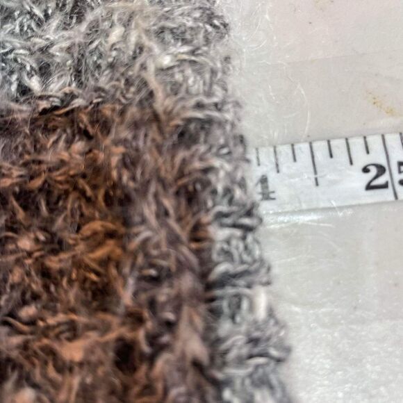 Ann Taylor Knit Wool Mohair Blend Pullover Sweater Heather Gray Small super soft - Picture 8 of 10